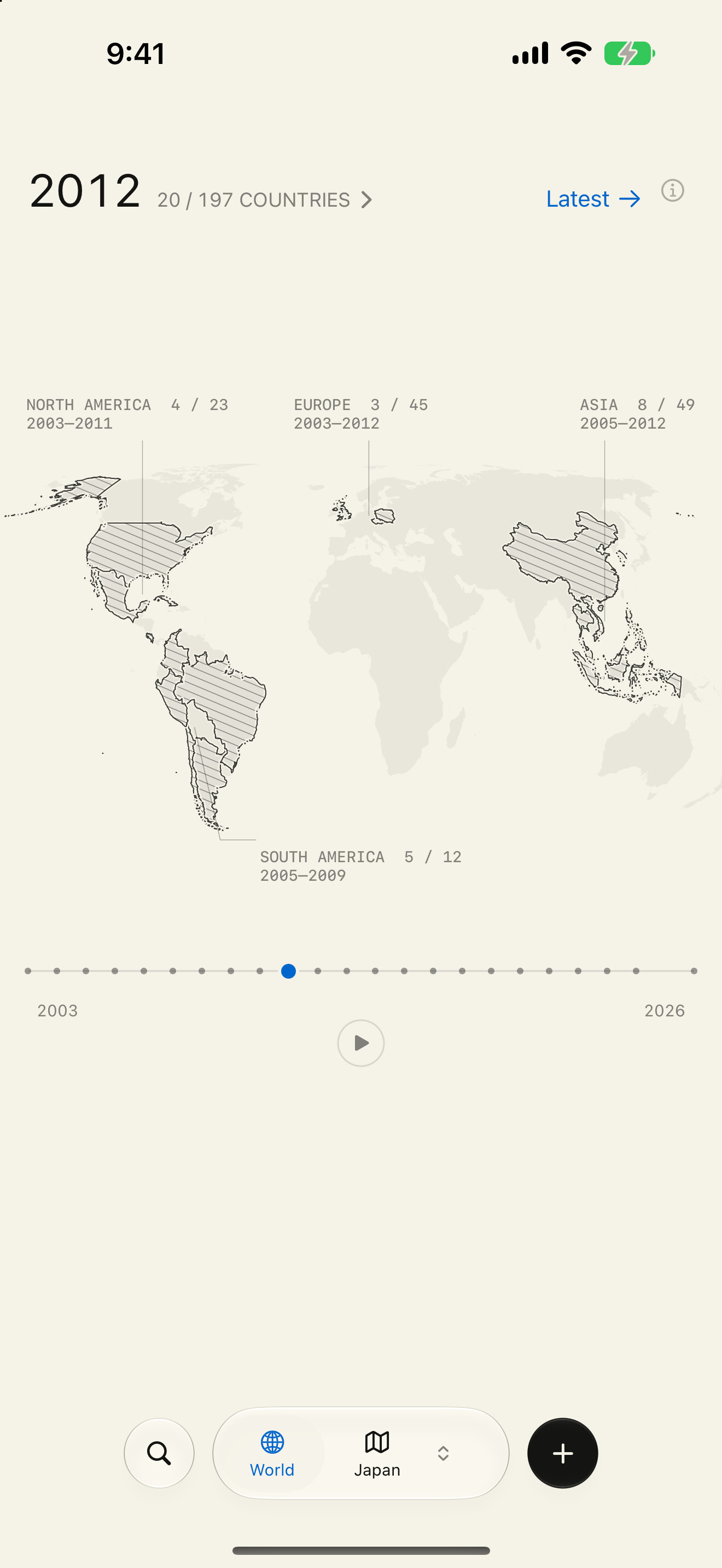 The 2012 edition of a 47-country Atlas